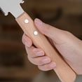 thumbnail image 5 of Kilougeis Japanese Hand Saw,Double Edge Sided Pull Saw Flexible Blade,Flush Cut Beech Handle Wood Saw for Woodworking Tools Clearance, 5 of 5