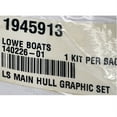 thumbnail image 3 of Lowe Boat Hull Decal 1945913 | Suncruiser Champagne Brown (Set Of 5), 3 of 3