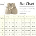 thumbnail image 6 of Happy Cherry Toddler Girl Plush Vest Baby Fleece Vest Faux Fur Cloak Jacket Thick Fleece Shrugs Winter Warm Clothes Sleeveless Outerwear, 6 of 6