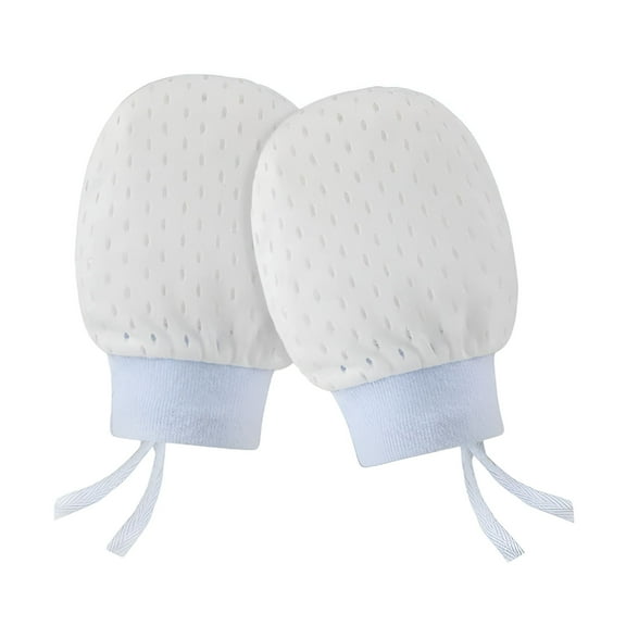 TELOLY 3 Pair Newborn Baby Mittens Adjustable Anti Scratch Cotton Gloves for Infant Boys Girls Care,Baby Mittens Newborn,Mittens for Newborn Baby Boy,Mittens for Newborn Baby Girls