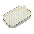 thumbnail image 1 of Ofertas Únicas 1 Pc Plato de Jabón Doble Capa Soporte de Jabón Drenante para Baño Gris, 1 of 6