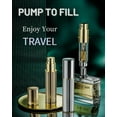 thumbnail image 2 of Travel Perfume Atomizer Refillable,Empty Portable Cologne Dispenser,Mini Aftershave Sprayer for Men and Women(Green 5ML), 2 of 7