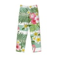thumbnail image 4 of Xecao Tropical Flamingo Men's Straight Lounge Pajama Pants: The Ultimate in Comfortable Sleepwear, 4 of 9