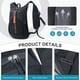 thumbnail image 5 of Mochila de Senderismo FIORETTO 10L para Mujer y Hombre Negra, 5 of 9