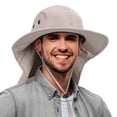 thumbnail image 1 of Sombrero Tirrinia con Ala Ancha y Protección para el Cuello para Actividades al Aire Libre, 1 of 6