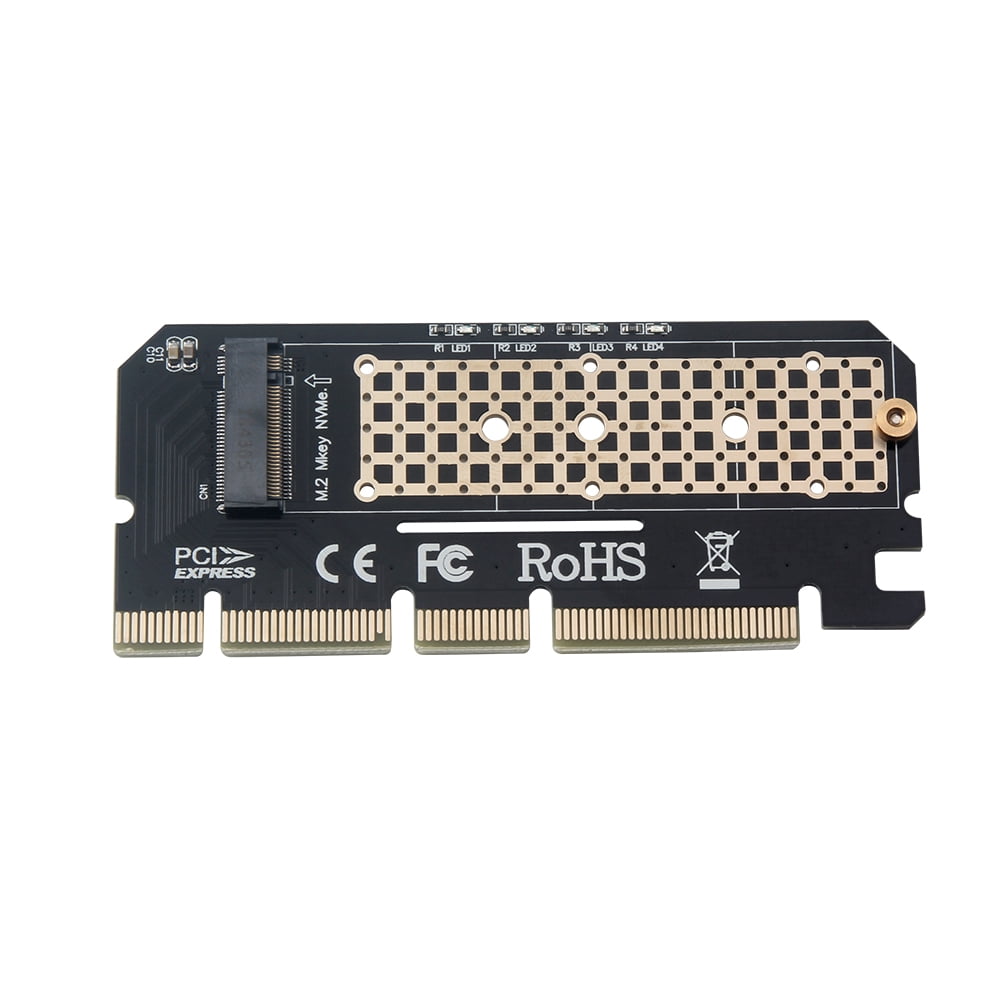 M.2 NVMe SSD NGFF to PCIE 3.0 X16 Adapter M Key Interface Card FULL SPEED Super 