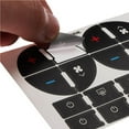 thumbnail image 2 of tredstone for AC Dash Button Sticker Easy to Install Buttons Stickers Durable Car Interior Parts Motors Driver Driving Repair, 2 of 6