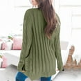 thumbnail image 4 of Womens Cardigan Sweaters with Pockets Womens Boho Patchwork Cardigan Long Sleeve Open Front Knit Sweaters Coat Pockets Womens Sweaters Cardigan Long Womens Coat, 4 of 9
