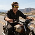 thumbnail image 4 of Motorcycle Goggles Fits Over Glasses Soft Padded Riding Glasses With Slip Strap, 4 of 4