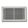 thumbnail image 1 of 8" x 14" Floor Register Vent Cover (VR-109) – Cast Aluminum Modern Linear HVAC Grille with Damper, Powder-Coated Repaintable Finish for Floors, Walls & Ceilings – Prima Decorative Hardware, 1 of 17