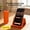 Orange, variant on FTSO 2026 Upgraded Foldable Silicone Phone Stand, Adjustable Flexible Holder for Desk Bed Airplane, Non-Slip Portable Tablet Stand for Travel Office Treadmill Laptop