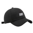 thumbnail image 2 of Men's Baseball Cap with Sun Protection, Adjustable Vintage Harajuku Embroidery Style for Running, Workouts and All Seasons Outdoor Activities, 2 of 8