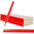 thumbnail image 6 of 8-Pack Carpenter Pencils for Construction Woodworking Flat pencil - Heavy Duty Contractor Building Pencil Carpentry Woodworking Marking Tool (8 PCS)$$Tools, 6 of 8