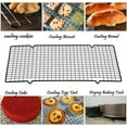 thumbnail image 2 of Cooling Rack for Baking Stainless Steel, Heavy Duty Wire Rack Baking Rack Cooling Racks for Cooking, Fits Small Toaster Oven, Dishwasher Safe, 2 of 9