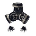 thumbnail image 3 of Tête compatible Rq10 compatible Rq11 Rq1290 Rq1290 Rq1280 Rq1250 Rq1251 Arcitec Unité de Rasage Triple 3d (Jolie)_Perfect Gift, 3 of 5