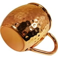 thumbnail image 3 of 8 Pack Pure Copper Moscow Mule Mugs, Each Hammered Mug Holds 18 Ounces, 3 of 6