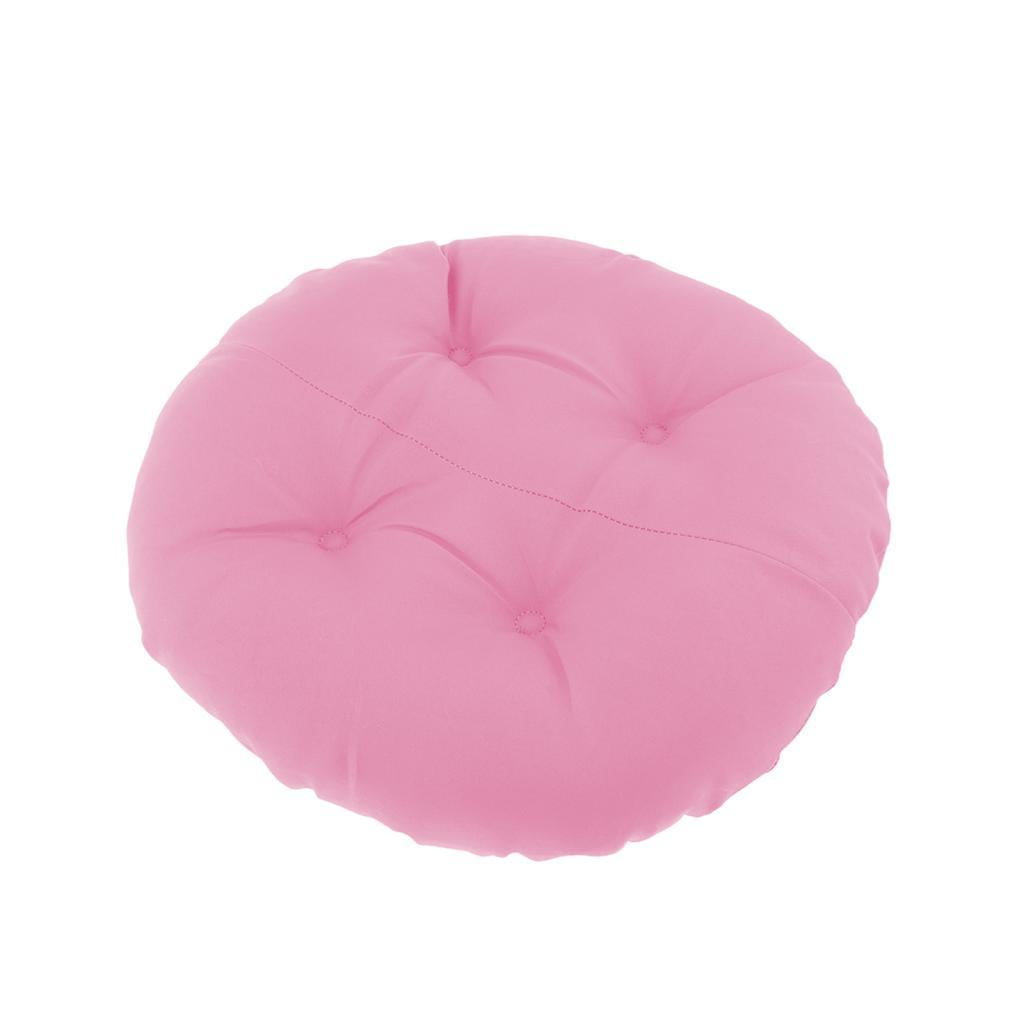 Miulika Hammock Chair Cushion Outdoor Seat Cushion Thick Removable Swing Chair Pad Garden Chair Mat for Patio Porch Household Balcony pink