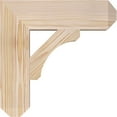 thumbnail image 3 of Ekena Millwork 3 1/2"W x 14"D x 14"H Legacy Craftsman Smooth Bracket, Douglas Fir, 3 of 4