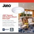 thumbnail image 3 of Juno Lighting JSBT 6IN 27K 90CRI WL MW Contractor Select Jsbt 8" Wide 2700K Integrated Led, 3 of 7