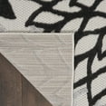 thumbnail image 5 of Nourison Aloha Indoor/outdoor Floral Black White Area Rug, 5 of 8