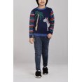 thumbnail image 1 of Prince Sweater Navy Zebra, 1 of 5