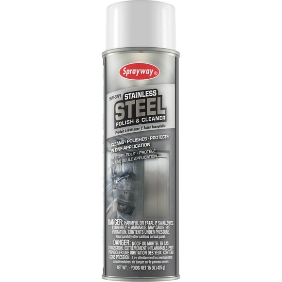 SprayWay® Stainless Steel Cleaner, 20 oz., 12/Case