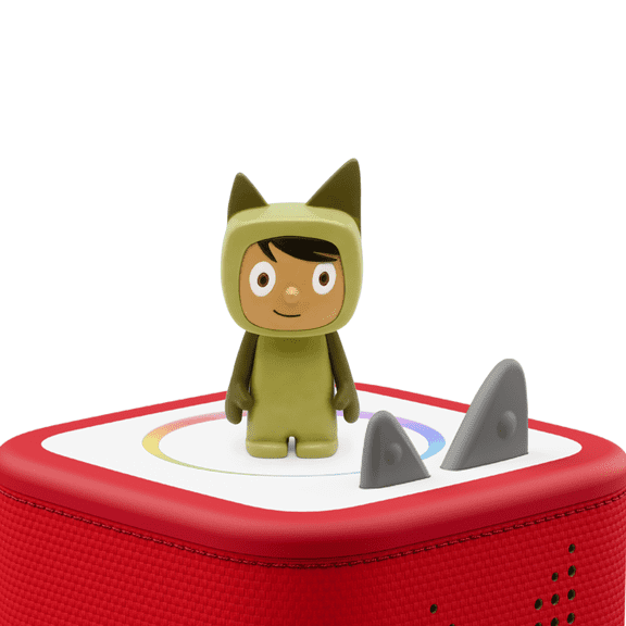 tonies Green/Medium Creative Audio Toy Figurine - Record and Upload up to 90 Minutes of Your Own Stories and Songs, Age Group 3 