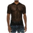thumbnail image 1 of pstuiky camisetas para hombre, Camiseta informal de manga corta con solapa de color liso para hombre de verano camisas casuales para hombre s, 1 of 8