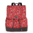 thumbnail image 1 of Easygdp Red Paisley Floral Mochila de Cuero para Mujeres, Bolso de Hombro, Bolsos de Mano de Moda para Trabajo y Viajes, 1 of 4