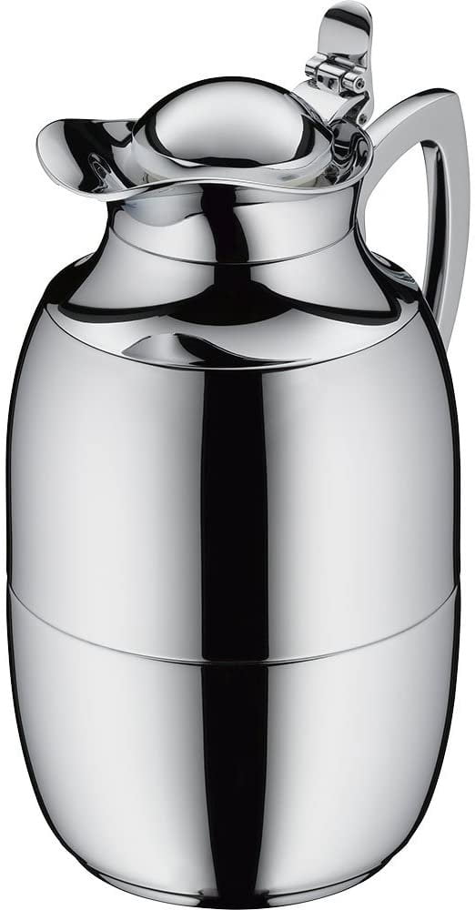 Alfi Glass Vacuum Chrome Plated Copper Thermal Carafe for Hot and Cold –  Caffeinequip