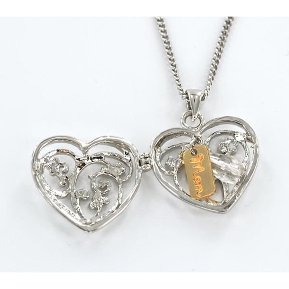 Mom - Necklace - Locket with Card