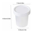 thumbnail image 2 of Plastic Dessert Cups 1 Count Transparent Food-Grade Takeout Container for Yogurt Fruit and Desserts 3.03 in x 2.18 in x 3.05 in, 2 of 7
