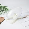 thumbnail image 3 of tredstone Plastic Exercise Wheel For Hamsters Hedgehogs No Noise Interactive White, 3 of 6