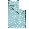 thumbnail image 2 of Unicorn and Cat Blue Pattern Teens Toddler Nap Mat with Pillow, Sleeping Mat Bag for Preschool Daycare 51"x22", 2 of 6