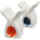 thumbnail image 1 of Paquete de 8 pinzas para toallas de playa para sillas de playa, sillas de piscina o cruceros, pinzas resistentes de plástico de silicona, evitan que la toalla se vuele, pinzas para ropa con fuerte, 1 of 5