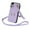 Lightpurple, variant on Designed for iPhone XR Case Wallet with Card Holder for Women Girls, Crossbody Case with Lanyard Strap, Protective PU Leather Purse Case with Ring Holder Stand for iPhone XR - Apricot