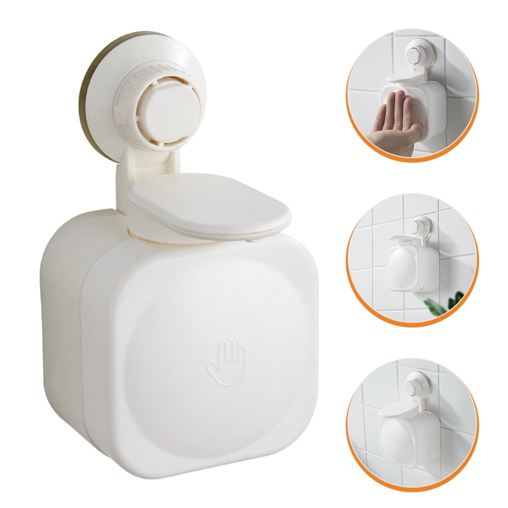 unbranded 2pcs Suction Cup Wall Soap Dispenser Shampoo Dispenser Bathroom Shower Soap Dispenser