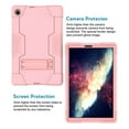 thumbnail image 2 of FIEWESEY Case for Lenovo Tab M10 FHD Plus (2nd Gen) TB-X606, Hybrid Shockproof Defender Rugged Protective Case Cover with Stand for Lenovo Tab M10 Plus(TB-X606F/TB-X606X) 10.3 Inch(Rose Gold), 2 of 6
