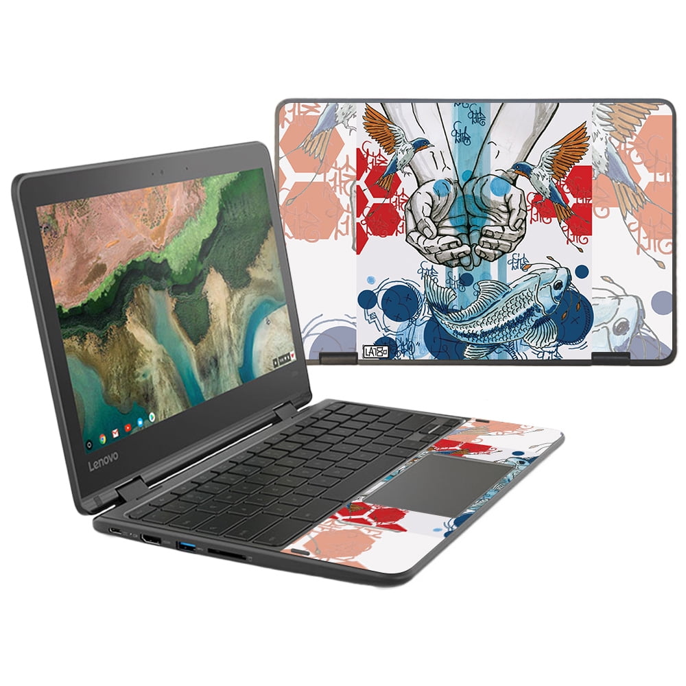 Surreal Colorful Skin For Lenovo 300e Chromebook 11.6" (2018) Protective, Durable, and Unique