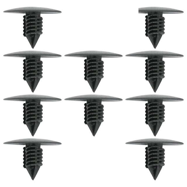 Miangastore 10pcs Auto Trim Clips 7703077435 Wheel Arch Clips Plastic Rivet Fastener Car Bumper Push Clip Car Push Clip Rivet