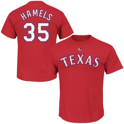 texas rangers jersey red