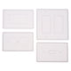 thumbnail image 1 of Molde de silicona para panel de interruptores, 4 unidades, para bricolaje, molde de epoxi de cristal, molde para cubierta de interruptor, 1 of 7