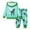 Green, variant on Wxirdiow Kids Outfits Boys Baby Boy Clothes Toddler Outfits Fall Winter Long Sleeve Cartoon Hoodie Sweatshirt Ripped Jeans Pants 2pcs Green Size,6-9 Months