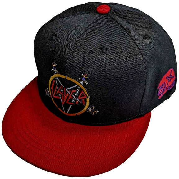 Slayer Hell Awaits Band Logo Hat Adjustable official Black