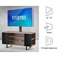 thumbnail image 3 of FITUEYES Swivel TV Stand for 32 to 70 inches LED LCD Flat Screen,Height Adjustable Media Console,Modern TV Stand & Entertainment Center for Media (gray), 3 of 8
