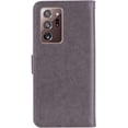 thumbnail image 6 of Samsung Galaxy Note 20 Ultra (Not Note 20) Case for Women, Glitter Bling Diamond PU Leather Wallet Phone Case with Wsrist String Flip Cover for Samsung Galaxy Note 20 Ultra Owl Grey, 6 of 14
