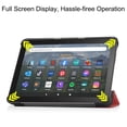 thumbnail image 5 of Dteck Case for All-New Amazon Kindle Fire HD 8 & 8 Plus Tablet (12th Generation/10th Generation, 2022/2020 Release) 8", Slim Folding Stand Cover with Auto Wake/Sleep,Winered, 5 of 8