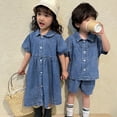 thumbnail image 5 of Esaierr Baby Boys Girls Brother and Sister Matching Outfits Clothes/Big Sister Little Sister Matching Outfits//Big Brother Big Sister Summer Outfit for 1-12T, 5 of 8
