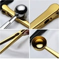 thumbnail image 2 of LQQBOX 3 Pcs Coffee Measuring Scoop with Clip, 2 in 1 Stainless Steel 1 tbsp 15ML Measure Coffee Scoop for Ground Coffee Tea, 2 of 7