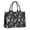 Halloween Skeleton Fun, variant on Large Capacity Tote Bag,Halloween Simple Pumpkin Pattern Handbag Fashion Luxury Tote Bag,15.7"x13"x 5.1" Inches,Laptop Compatible